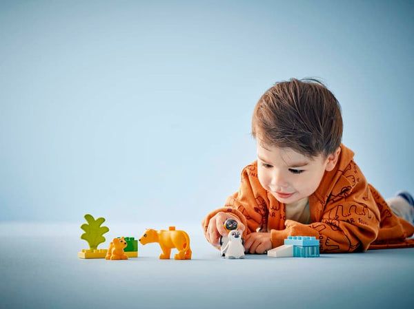Lego DUPLO®Wild Animal Families: Penguins & Lions - 2+