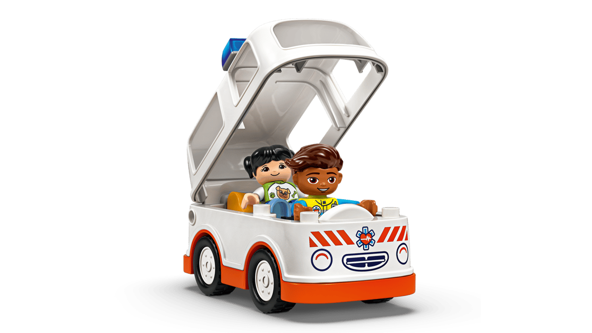 LEGO DUPLO Ambulance & Driver 19 Pieces 10 × 14 × 7 cm Multicolour