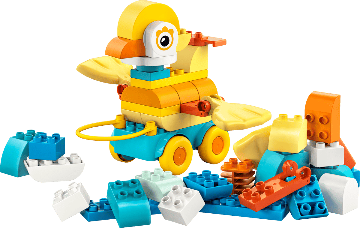 LEGO DUPLO 3in1 Animals on Wheels 58 Pieces Multicolour