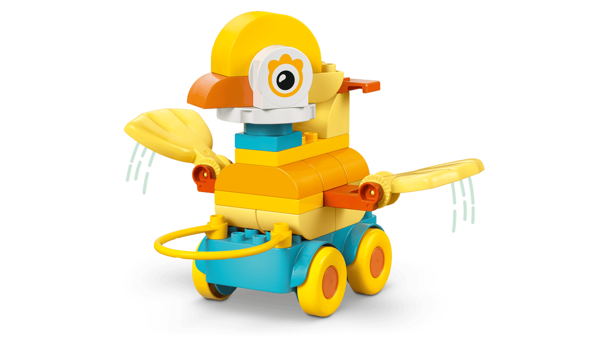 LEGO DUPLO 3in1 Animals on Wheels 58 Pieces Multicolour