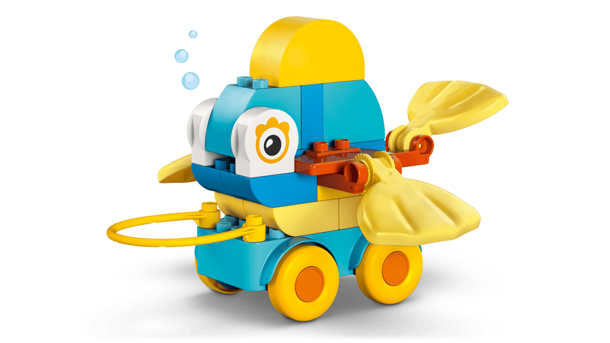 LEGO DUPLO 3in1 Animals on Wheels 58 Pieces Multicolour