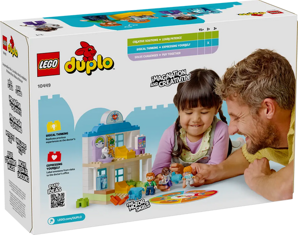 LEGO Duplo First Time Visit with the Doctor 2+ 65Pcs 10449
