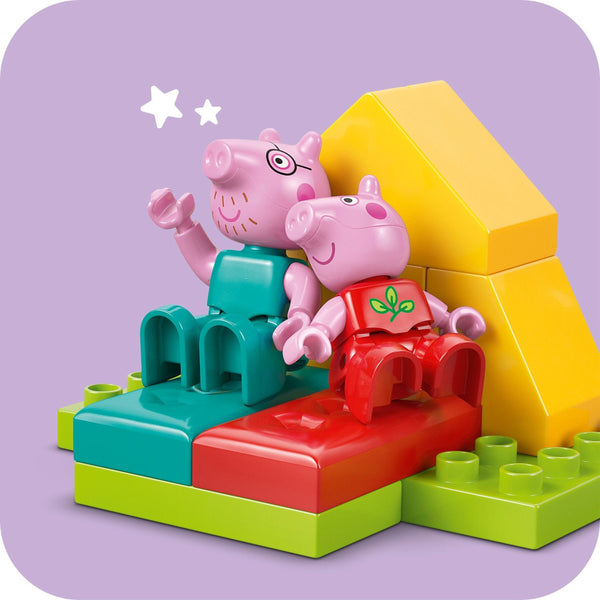 Lego DUPLO® Peppa Pig Camping Trip Building Playset with Canoe ToyBuilding Kit 10452