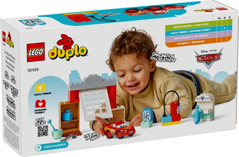 LEGO DUPLO Disney and Pixar Cars McQueen’s Visit to Doc’s Garage 35 Pieces Multicolour