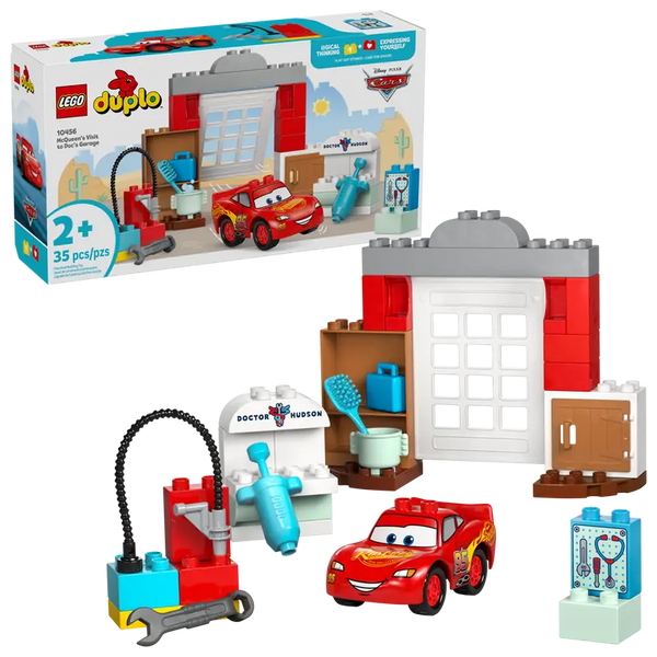 LEGO Duplo Disney McQueen's Visit to Doc's Garage 2+ 35Pcs 10456