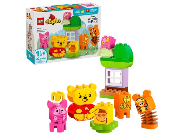 LEGO Duplo Winnie the Pooh's Birthday Party 1.5+ 22Pcs 10457