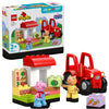 LEGO® DUPLO® Peppa Pig Tractor and Market Building Toy 10468 2+