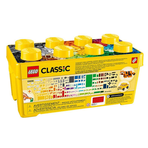 LEGO Classic Medium Creative Brick Box 4-99+ 484Pcs 10696