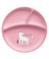 Stephen Joseph Unicorn Silicone Suction Plate 20.3 × 20.3 cm Pink