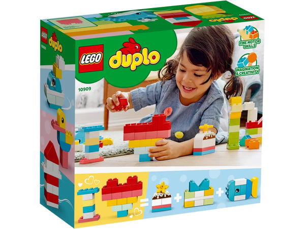 LEGO Duplo Heart Box 80Pcs 1.5+ 80Pcs 10909