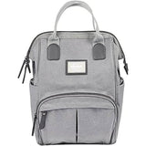 Béaba Wellington Diaper Backpack with Changing Mat – Heather Grey