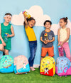 Rabitat Smash Big Kid School Bags, 4-8Yrs 14 Inches School Bag - Sizzle