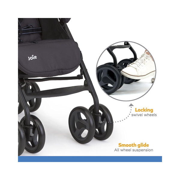 Joie Stroller Nitro Lx - Two Tone Black