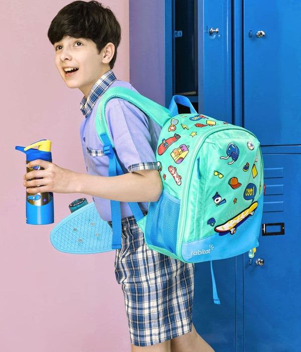 Rabitat Smash Big Kid School Bags, 4-8Yrs 14 Inches School Bag - Spunky