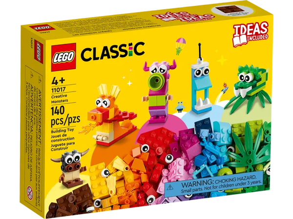 LEGO Classic Creative Monsters 4+ 140Pcs 11017