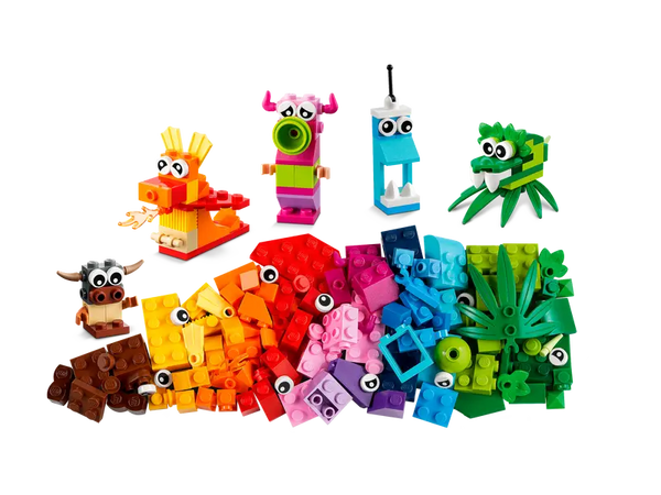 LEGO Classic Creative Monsters 4+ 140Pcs 11017