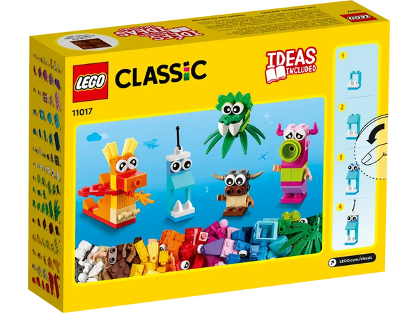 LEGO Classic Creative Monsters 4+ 140Pcs 11017