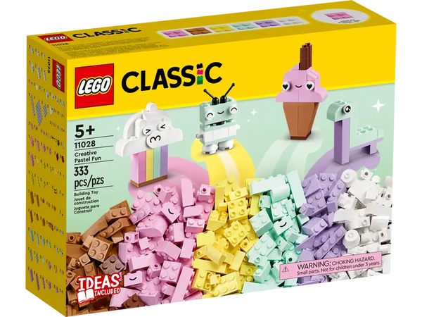 LEGO Classic Creative Pastel Fun 5+ 333Pcs 11028