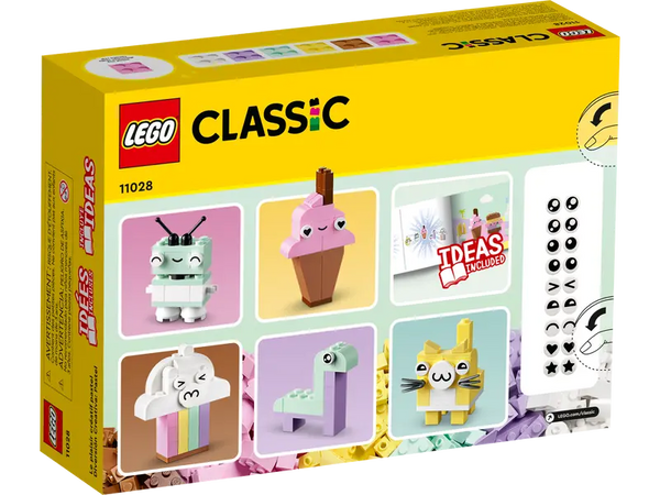 LEGO Classic Creative Pastel Fun 5+ 333Pcs 11028
