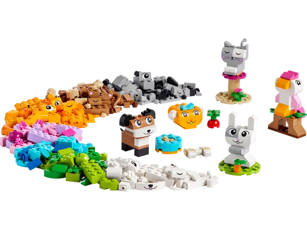 LEGO Classic Creative Pets Buildable Animal Toy 5+ 450Pcs 11034