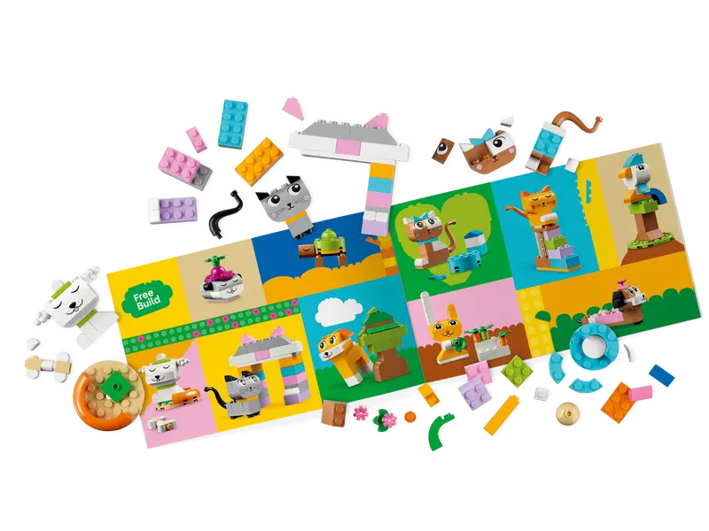 LEGO Classic Creative Pets 450 Pieces Multicolour