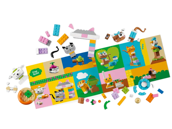 LEGO Classic Creative Pets Buildable Animal Toy 5+ 450Pcs 11034