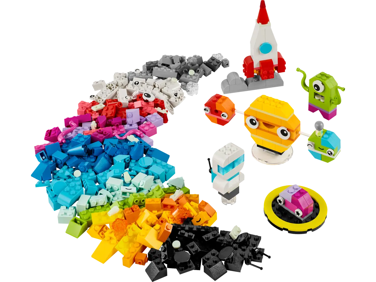 LEGO Classic Creative Space Planets 450 Pieces Multicolour