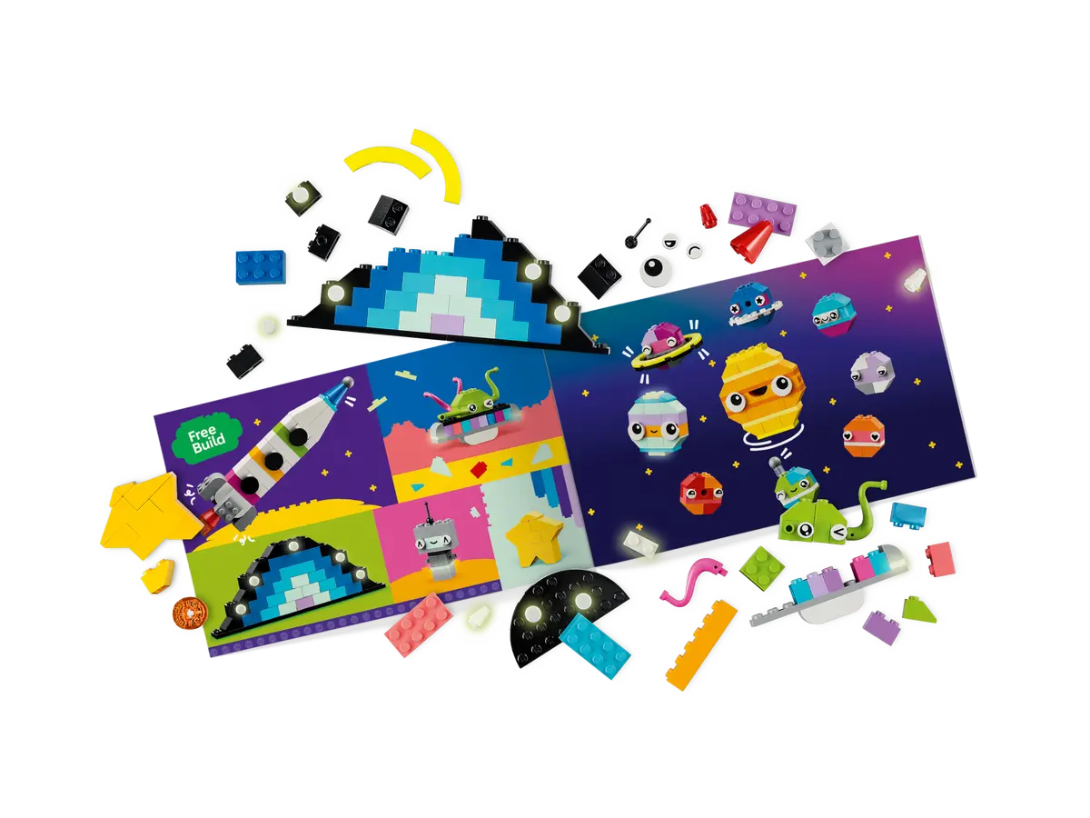 LEGO Classic Creative Space Planets 450 Pieces Multicolour