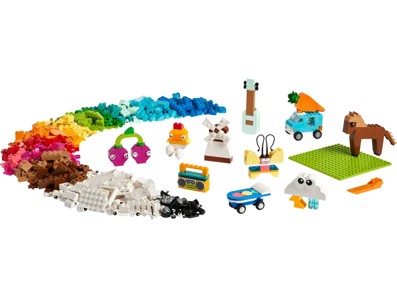 Lego Classic 11038 Vibrant Creative Brick Box 4+