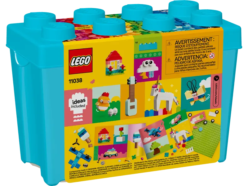 Lego Classic 11038 Vibrant Creative Brick Box 4+