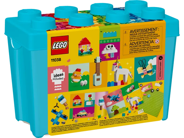 LEGO Classic Vibrant Creative Brick Box 4+ 850Pcs 11038