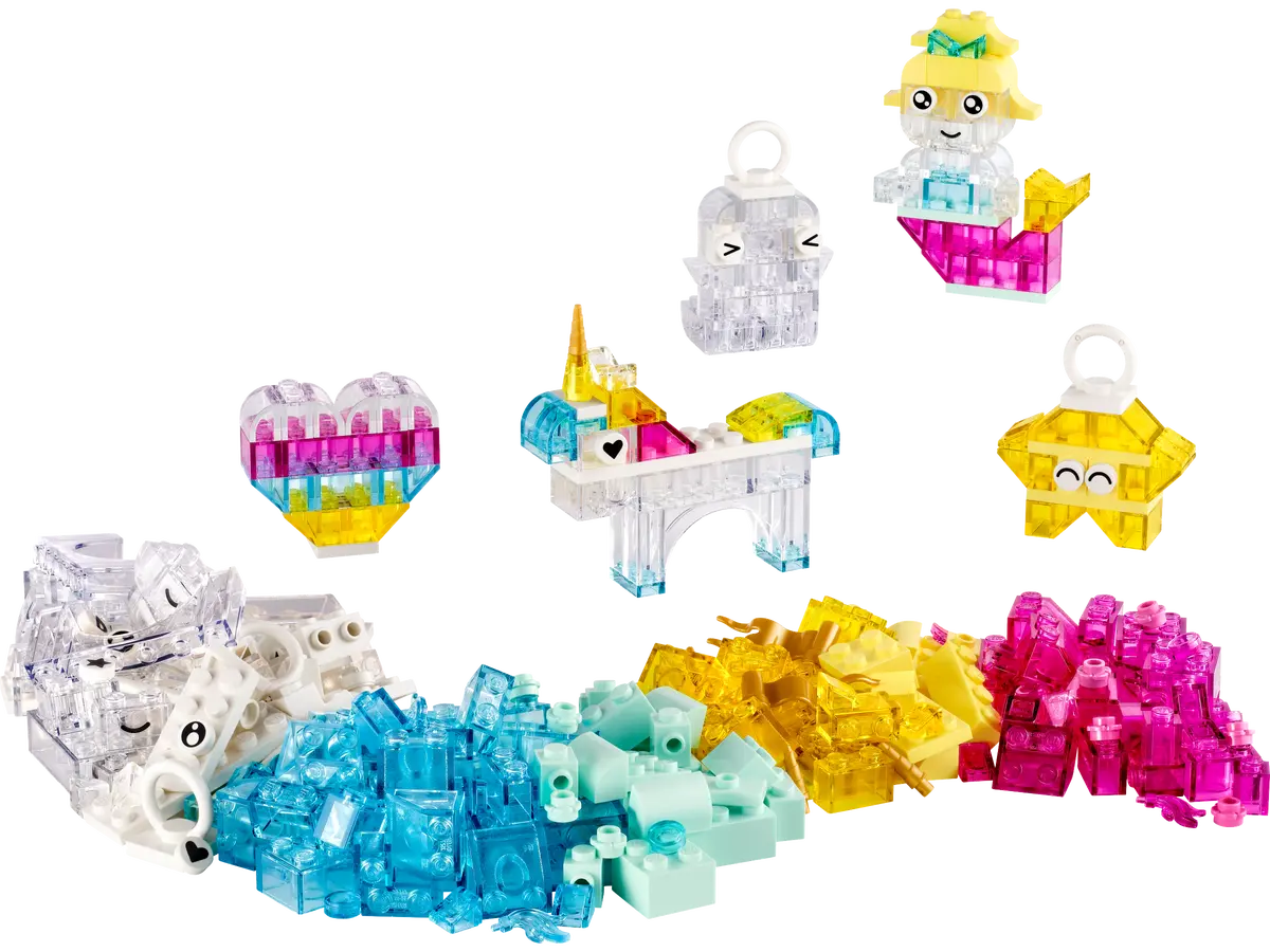 LEGO Classic Magical Transparent Box 5+ 340Pcs 11040