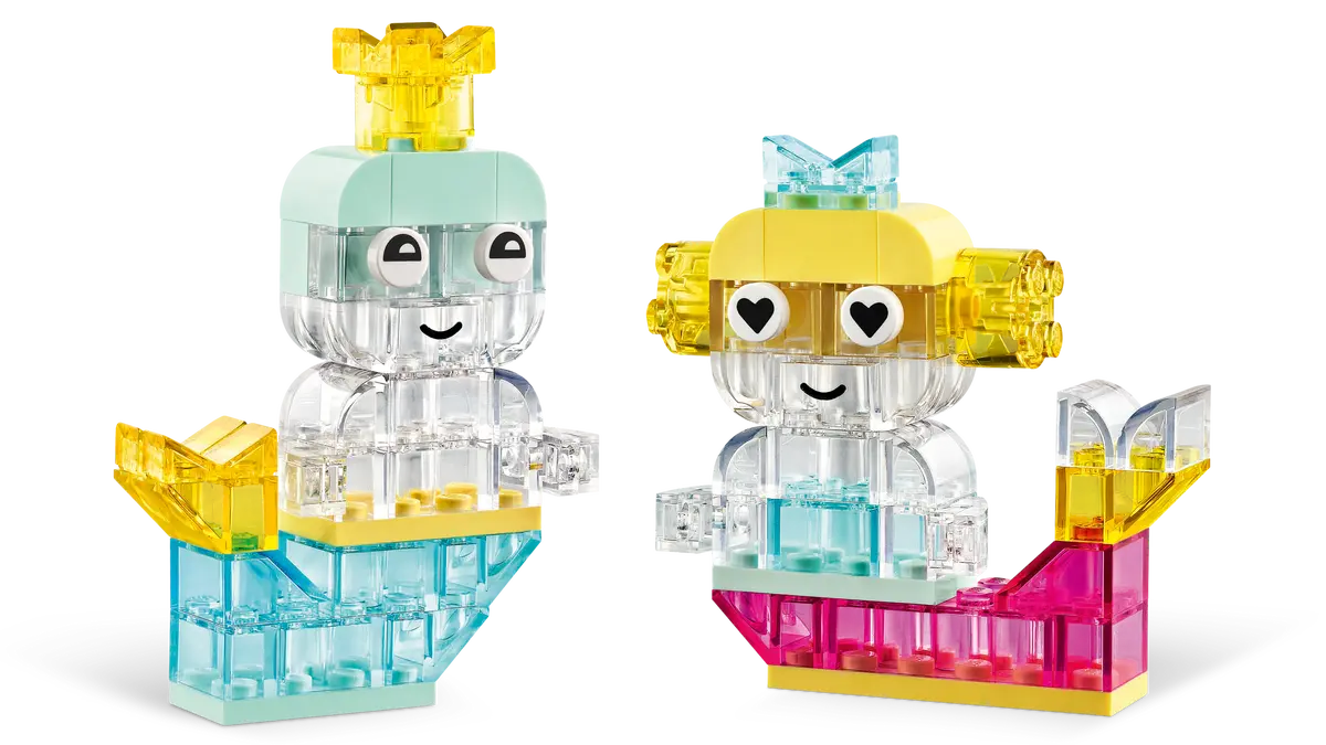 LEGO Classic Magical Transparent Box 5+ 340Pcs 11040