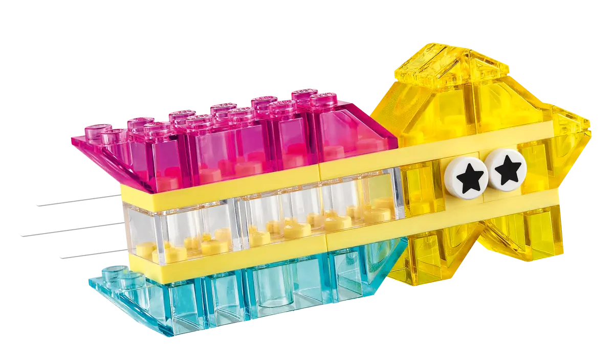 LEGO Classic Magical Transparent Box 5+ 340Pcs 11040