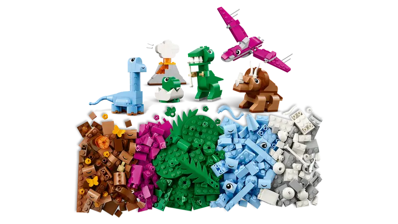 LEGO Classic Creative Dinosaurs 450 Pieces Multicolour