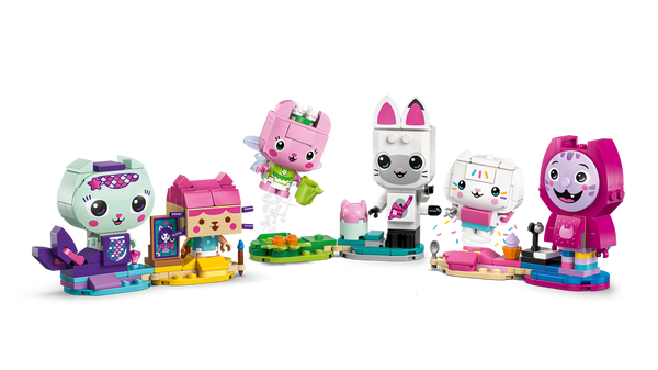 LEGO Gabby’s Dollhouse Gabby’s Brick-Built Cat Friends 11215