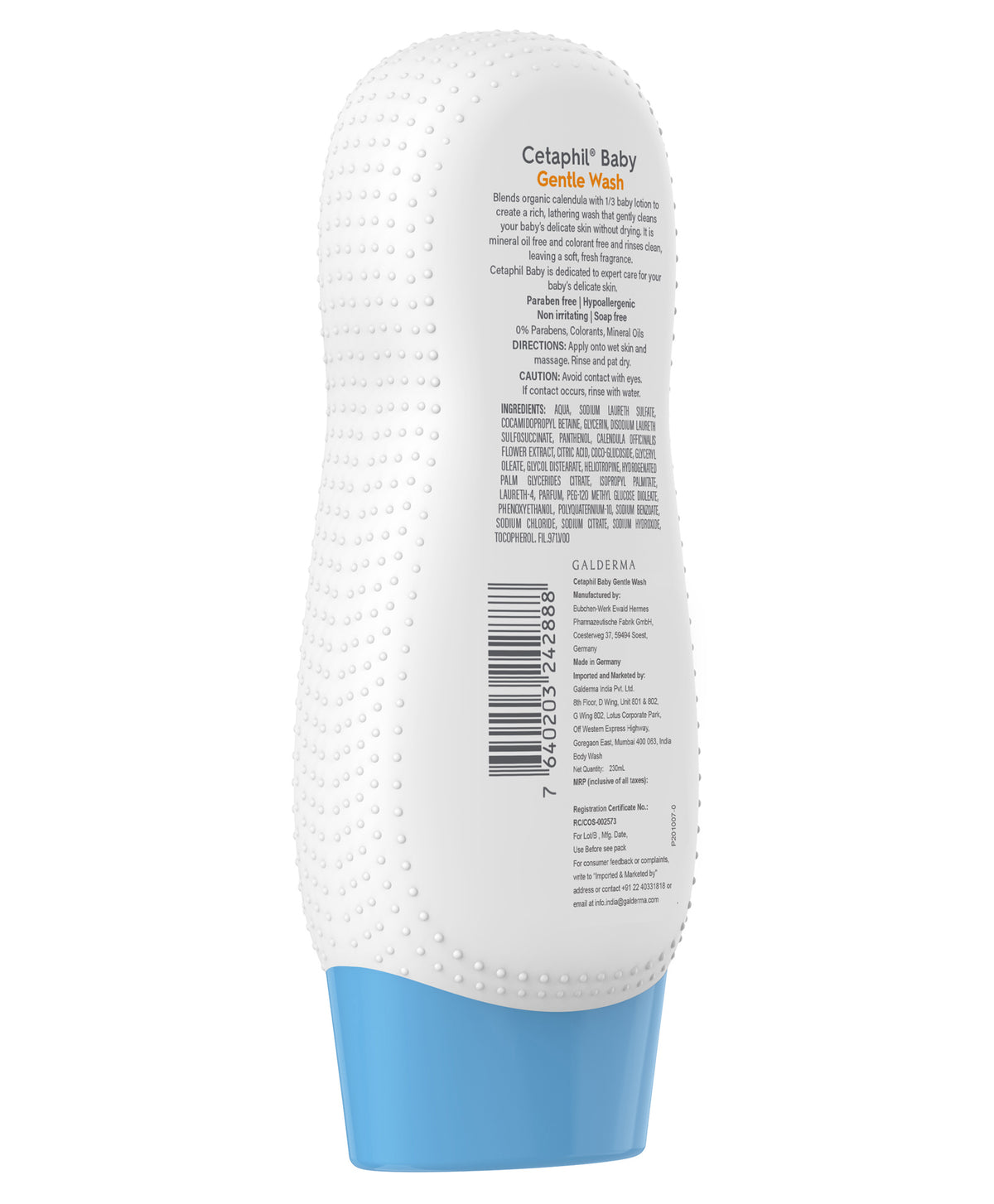 Cetaphil Baby Gentle Wash With Calendula (230 ml)