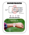 Spiky Eva6 Analog & Digital Sporty Watch - Pink