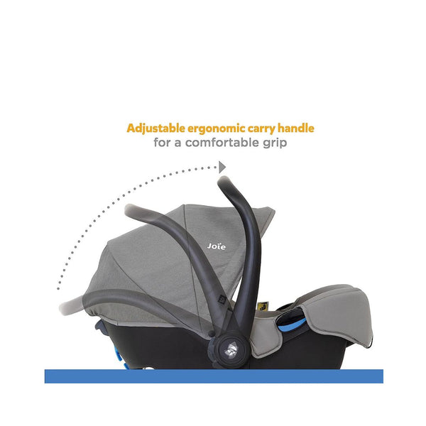 Joie Carry Cot Car Seat I-Snug™ - Gray Flannel