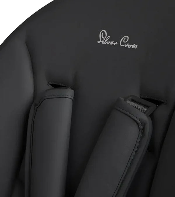 Silver Cross Gourmet Highchair Birth to 15 kg - Black
