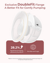 Momcozy M5 Smart Wearable Breast Pump Single Quill Grey
