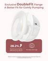 Momcozy M5 Double Wearable Breast Pump 24mm Grey