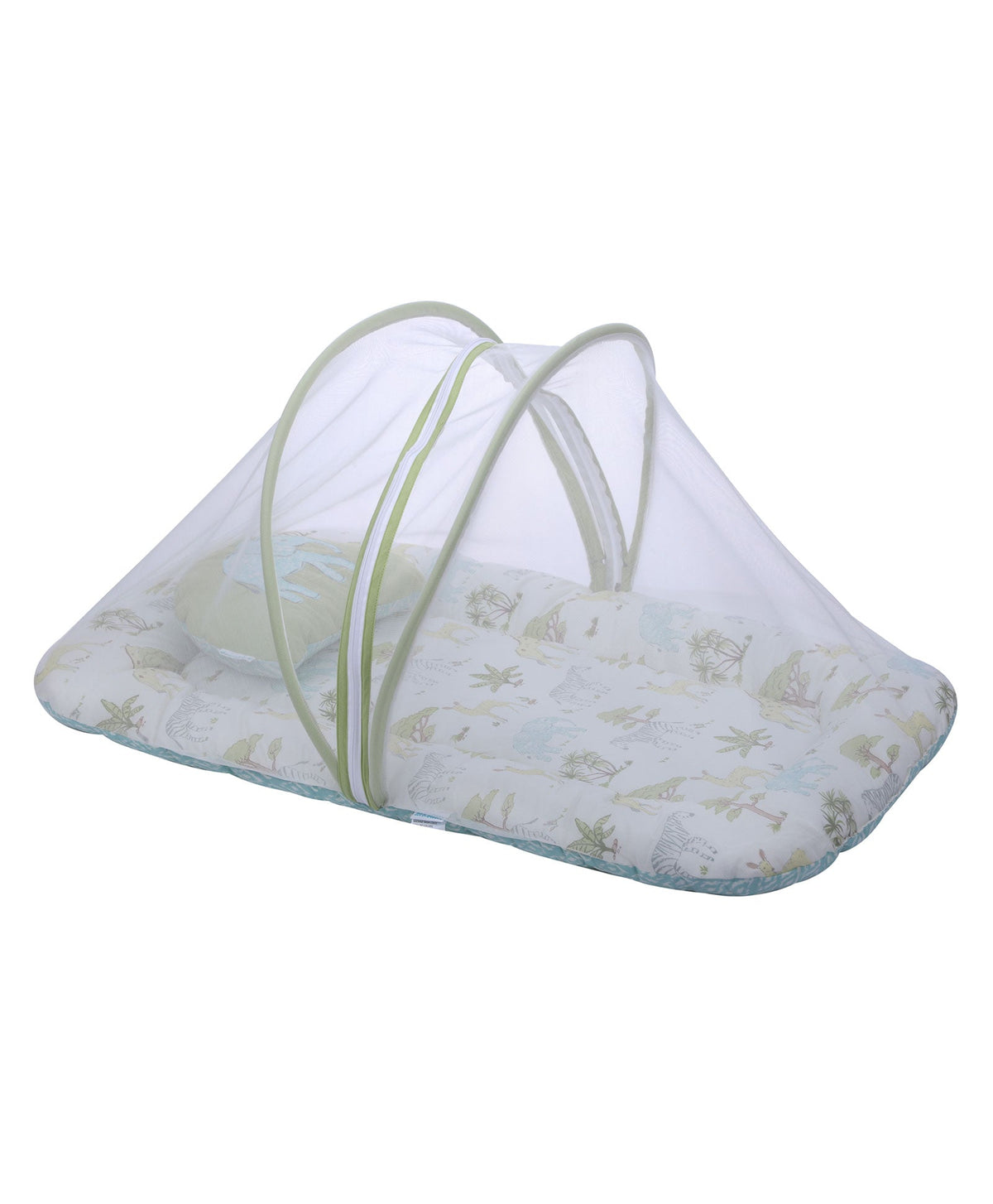 Abracadabra Gadda Set with Mosquito Net & Shaped Pillow – Savanna