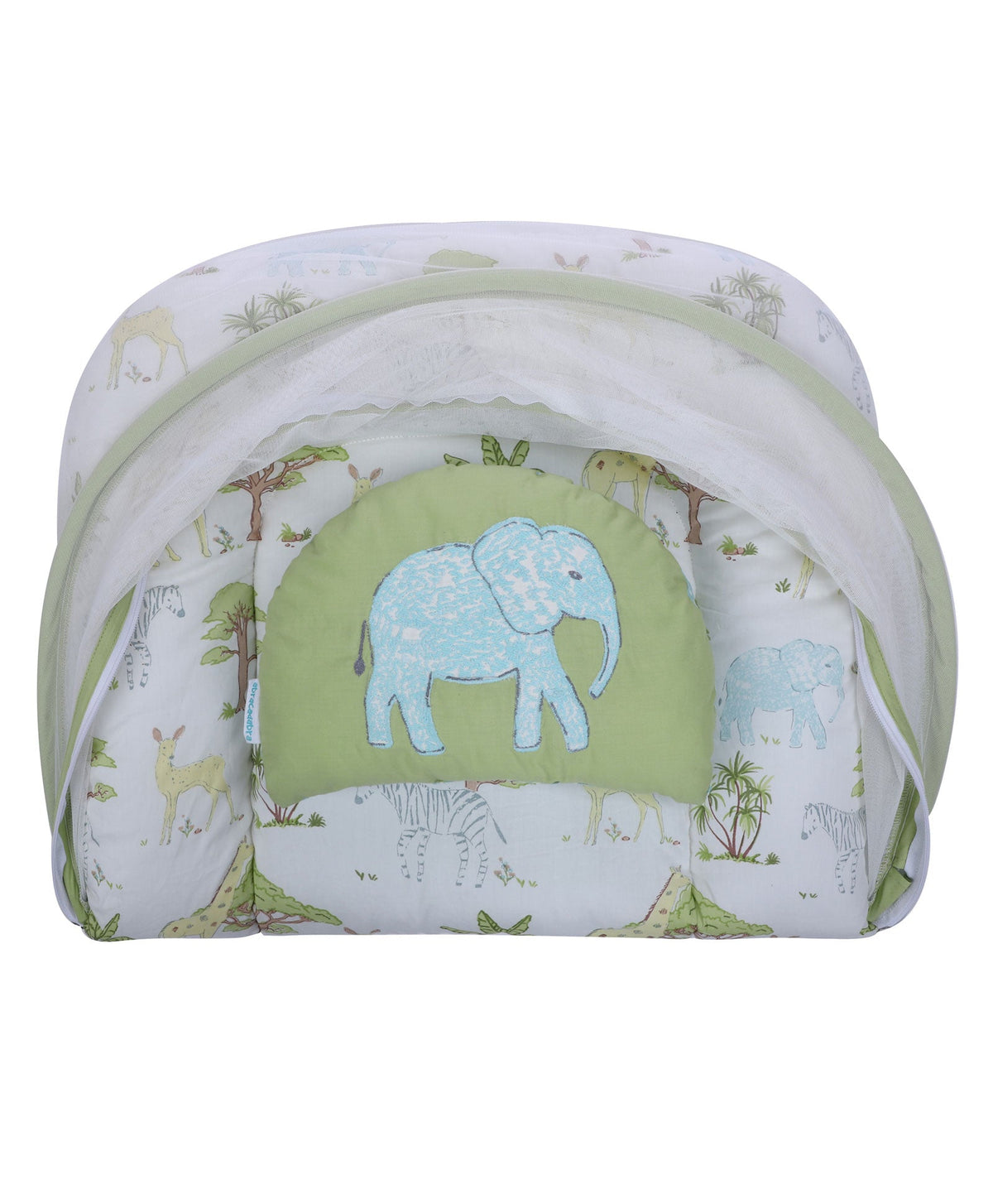 Abracadabra Gadda Set with Mosquito Net & Shaped Pillow – Savanna