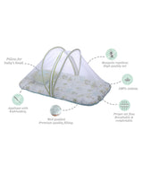 Abracadabra Gadda Set with Mosquito Net & Shaped Pillow – Savanna