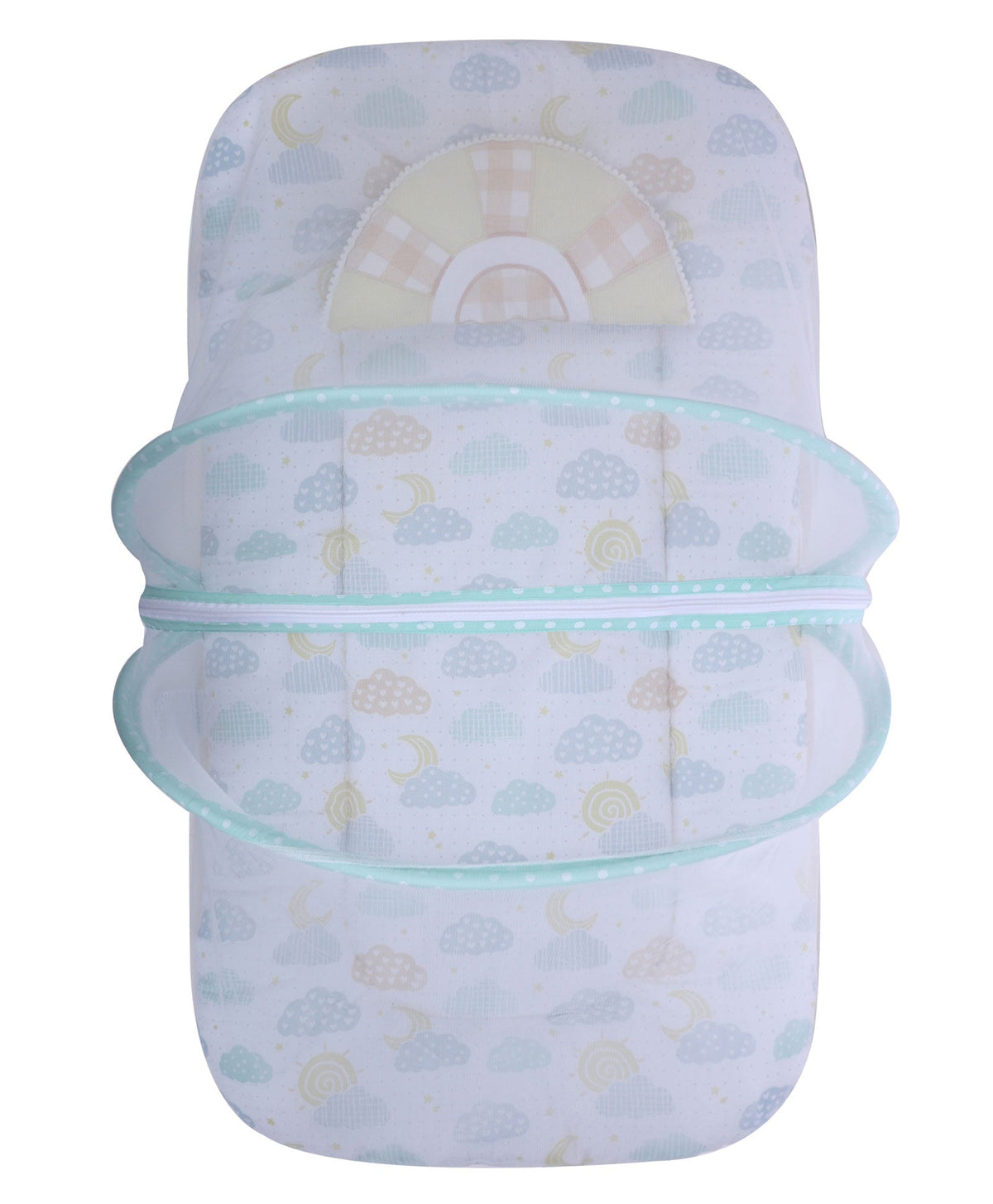 Abracadabra Baby Gadda Set with Mosquito Net & Pillow – Lost in Clouds