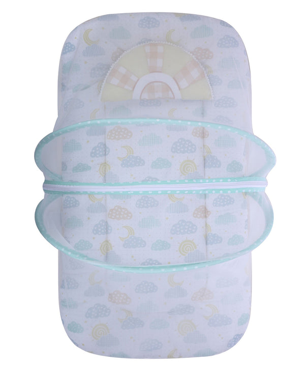 Abracadabra Gadda Set With Mosquito Net - Lost In Clouds