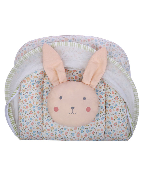Abracadabra Gadda Set With Mosquito Net - Bunny Garden