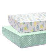 Abracadabra Cotton Cot Flat Sheets Set of 2 – Lost in Clouds