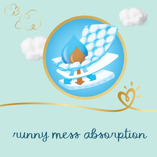 Pamper Premium Care Diapers Size 2 (3-8 Kg) 46Pcs (Made In Uae)